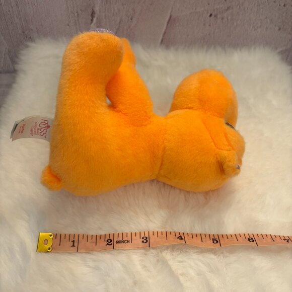 Russ Li'l Peepers Plush Orange/Purple Hippo Peaches 6in #11306 (SKU: 257TO) - Picture 4 of 8